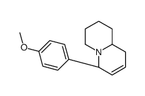 (6R,9aR)-6-(4-methoxyphenyl)-2,3,4,6,9,9a-hexahydro-1H-quinolizine Structure