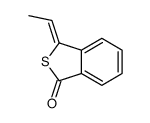 3-ethylidene-2-benzothiophen-1-one结构式