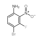 4-Bromo-3-fluoro-2-nitroaniline structure