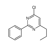 4-chloro-2-phenyl-6-propylpyrimidine结构式