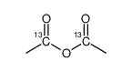 乙酸酐-1,1-13C2结构式