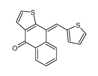 9-(thiophen-2-ylmethylidene)benzo[f][1]benzothiol-4-one Structure