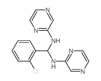 1-(2-chlorophenyl)-N,N-dipyrazin-2-yl-methanediamine picture