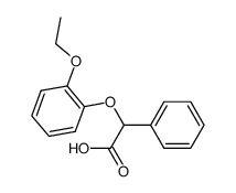 2-(2-ethoxyphenoxy)-2-phenylacetic acid Structure