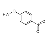 O-(2-methyl-4-nitrophenyl)hydroxylamine structure