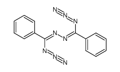 bis-(α-azido-benzylidene)-hydrazine Structure