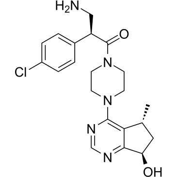 Ipatasertib-NH2 structure