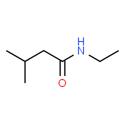 Butanamide, N-ethyl-3-Methyl- Structure