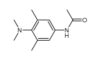 3,5-Dimethyl-4-dimethylamino-acetanilid结构式