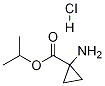 Cyclopropanecarboxylic acid, 1-aMino-, 1-Methylethyl ester, hydrochloride picture