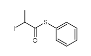 S-phenyl α-iodothiopropionate结构式