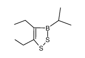 4,5-diethyl-3-i-propyl-1,2,3-dithiaborole Structure