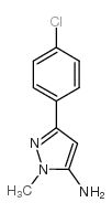 3-(4-CHLOROPHENYL)-1-METHYL-1H-PYRAZOL-5-AMINE picture