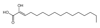 2-hydroxyhexadec-2-enoic acid Structure