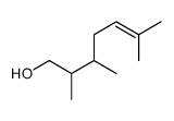 2,3,6-trimethylhept-5-en-1-ol Structure