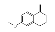 1-methylidene-6-methoxy-1,2,3,4-tetrahydronaphthalene Structure