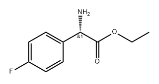 Benzeneacetic acid, α-amino-4-fluoro-, ethyl ester, (αS)- picture