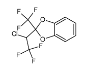 2-(1-chloro-2,2,2-trifluoroethyl)-2-trifluoromethyl-1,3-benzodioxole Structure