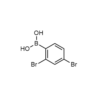 (2,4-Dibromophenyl)boronic acid Structure