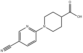 4-Piperidinecarboxylic acid, 1-(5-cyano-2-pyridinyl)-图片