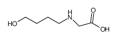 2-(4-羟丁基氨基)乙酸结构式