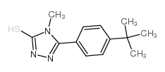 5-(4-叔丁基苯基)-4-甲基-1,2,4-噻唑-3-硫醇图片