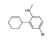 5-bromo-N-methyl-1',2',3',4'-tetrahydro-[1,1'-biphenyl]-2-amine结构式