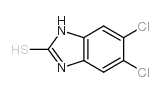 5,6-dichlorobenzimidazole-2-thiol Structure