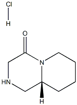 (R)-Octahydro-pyrido[1,2-a]pyrazin-4-one hydrochloride Structure