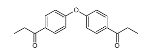 1-[4-(4-propanoylphenoxy)phenyl]propan-1-one Structure