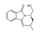 (R)-2-(1-hydroxy-4-methylpentan-2-yl)isoindoline-1,3-dione Structure