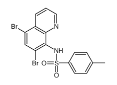 N-(5,7-dibromoquinolin-8-yl)-4-methylbenzenesulfonamide Structure