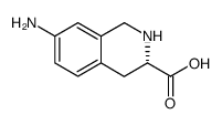 3-Isoquinolinecarboxylicacid,7-amino-1,2,3,4-tetrahydro-,(3S)-(9CI) structure