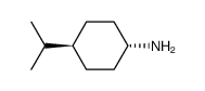 Cyclohexanamine, 4-(1-methylethyl)-, trans- (9CI) Structure