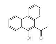 1-(10-hydroxyphenanthren-9-yl)ethanone结构式