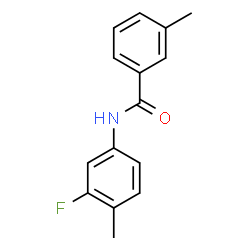 N-(3-Fluoro-4-methylphenyl)-3-methylbenzamide Structure