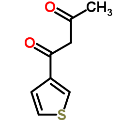 1-(Thiophen-3-yl)butane-1,3-dione Structure