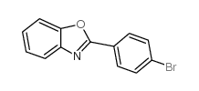 2-(4-溴苯基)苯并恶唑结构式