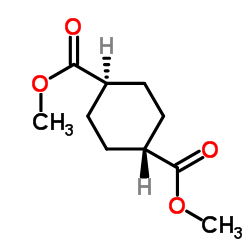 反式-1,4-环己烷二甲酸二甲酯结构式