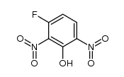 3-fluoro-2,6-dinitro-phenol Structure