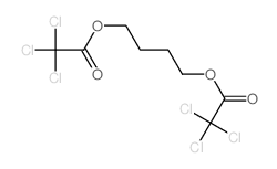 4-(2,2,2-trichloroacetyl)oxybutyl 2,2,2-trichloroacetate Structure