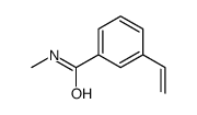 Benzamide, 3-ethenyl-N-methyl- (9CI)结构式