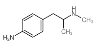 p-AMINO-N,α-DIMETHYLPHENETHYLAMINE Structure