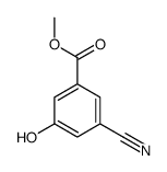 methyl 3-cyano-5-hydroxybenzoate结构式