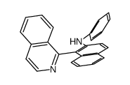 1-(isoquinolin-1-yl)-N-phenylnaphthalen-2-amine结构式