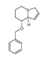 (8R,8aS)-8-benzyloxy-3,5,6,7,8,8a-hexahydroindolizine Structure