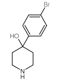 4-(4'-bromophenyl)-4-hydroxypiperidine Structure