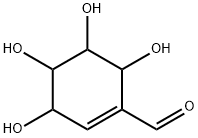 3,4,5,6-Tetrahydroxycyclohexene-1-carbaldehyde结构式