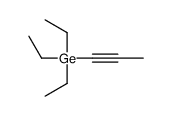 triethyl(prop-1-ynyl)germane结构式