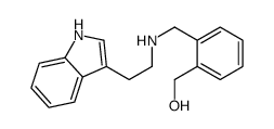 [2-[[2-(1H-indol-3-yl)ethylamino]methyl]phenyl]methanol Structure